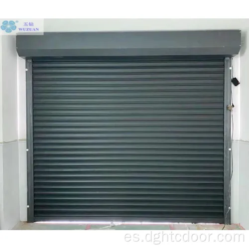 Puerta de garaje de reajolero de aluminio eléctrico residencial